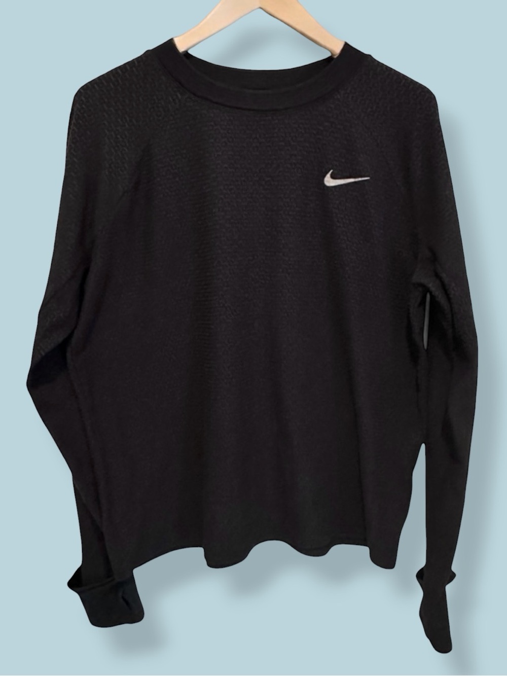 Nike Dri-FIT Sphere Thermal Running Top Black Women's Large